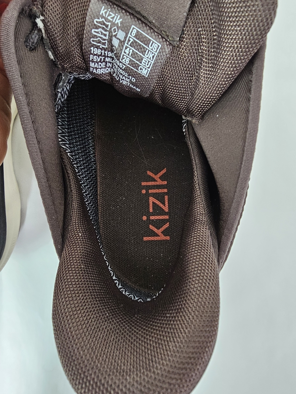 Kizik Men's London AT Mid All Terrain Waterproof Hiking Sneaker Trail Shoe M8 - Picture 8 of 9